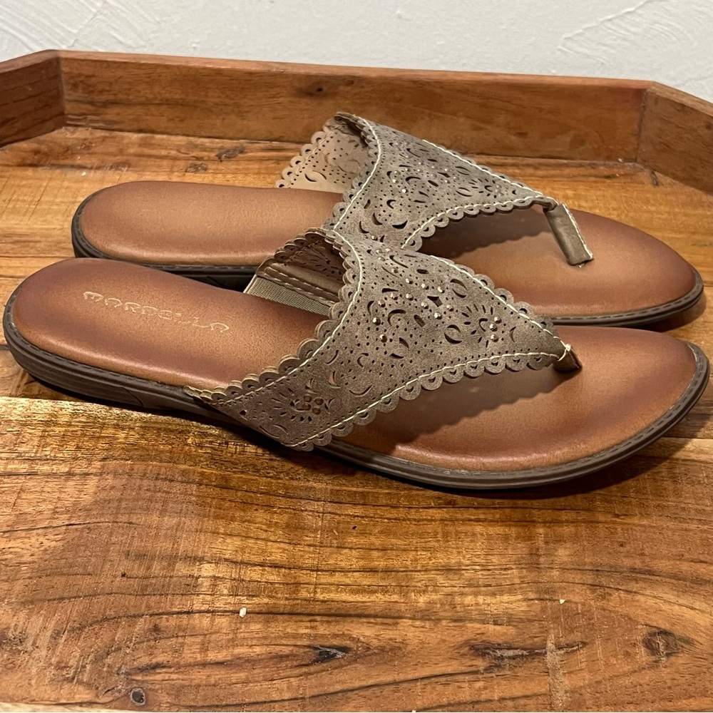 Marbella Slip on Flats Size 8 Sandal